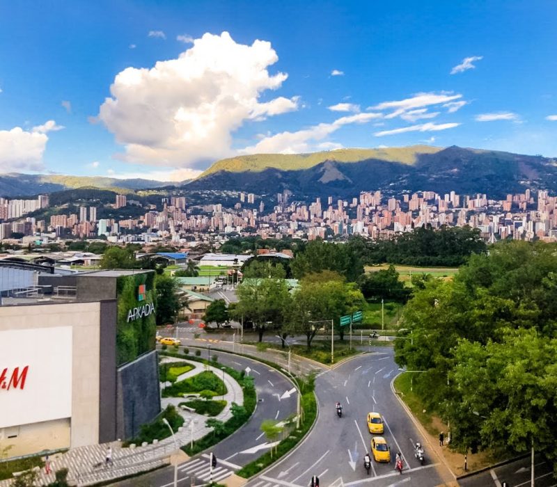 Rodeo ubicación vista desde hotel